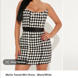 Fashionnova Tweed Dress